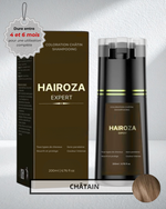 Shampooing colorant châtain